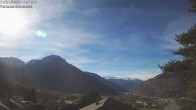 Archiv Foto Webcam Termen: Blick Richtung Süden ins Rhonetal 11:00