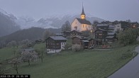 Archived image Webcam Ernen - Church 19:00
