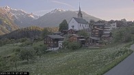 Archiv Foto Webcam Dorfansicht Ernen mit Kirche 06:00