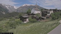 Archiv Foto Webcam Dorfansicht Ernen mit Kirche 11:00