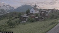 Archiv Foto Webcam Dorfansicht Ernen mit Kirche 06:00
