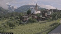 Archiv Foto Webcam Dorfansicht Ernen mit Kirche 07:00