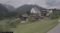 Archiv Foto Webcam Dorfansicht Ernen mit Kirche 13:00