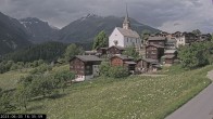 Archiv Foto Webcam Dorfansicht Ernen mit Kirche 15:00