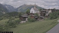 Archiv Foto Webcam Dorfansicht Ernen mit Kirche 13:00