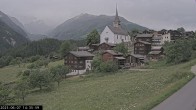 Archiv Foto Webcam Dorfansicht Ernen mit Kirche 13:00