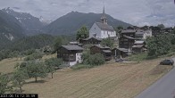 Archiv Foto Webcam Dorfansicht Ernen mit Kirche 11:00
