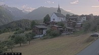 Archiv Foto Webcam Dorfansicht Ernen mit Kirche 05:00