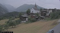 Archiv Foto Webcam Dorfansicht Ernen mit Kirche 15:00