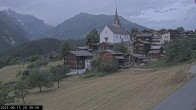 Archived image Webcam Ernen - Church 19:00