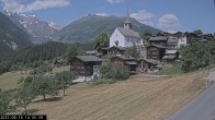 Archived image Webcam Ernen - Church 13:00