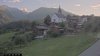 Archiv Foto Webcam Dorfansicht Ernen mit Kirche 05:00