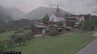 Archiv Foto Webcam Dorfansicht Ernen mit Kirche 17:00