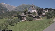 Archiv Foto Webcam Dorfansicht Ernen mit Kirche 11:00