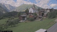 Archiv Foto Webcam Dorfansicht Ernen mit Kirche 15:00