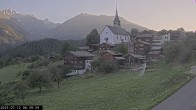 Archiv Foto Webcam Dorfansicht Ernen mit Kirche 05:00