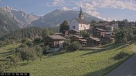 Archiv Foto Webcam Dorfansicht Ernen mit Kirche 07:00