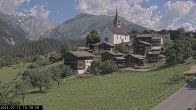 Archiv Foto Webcam Dorfansicht Ernen mit Kirche 09:00