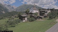 Archiv Foto Webcam Dorfansicht Ernen mit Kirche 11:00