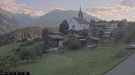 Archiv Foto Webcam Dorfansicht Ernen mit Kirche 06:00