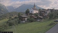Archiv Foto Webcam Dorfansicht Ernen mit Kirche 07:00