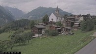 Archiv Foto Webcam Dorfansicht Ernen mit Kirche 15:00