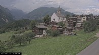 Archiv Foto Webcam Dorfansicht Ernen mit Kirche 17:00