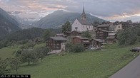 Archiv Foto Webcam Dorfansicht Ernen mit Kirche 05:00