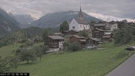 Archiv Foto Webcam Dorfansicht Ernen mit Kirche 07:00