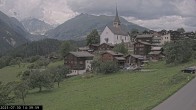 Archiv Foto Webcam Dorfansicht Ernen mit Kirche 13:00
