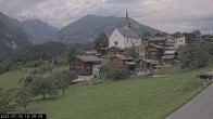 Archiv Foto Webcam Dorfansicht Ernen mit Kirche 17:00