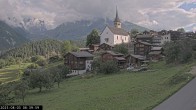 Archiv Foto Webcam Dorfansicht Ernen mit Kirche 07:00