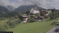 Archiv Foto Webcam Dorfansicht Ernen mit Kirche 09:00