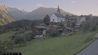 Archiv Foto Webcam Dorfansicht Ernen mit Kirche 06:00