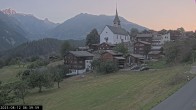 Archiv Foto Webcam Dorfansicht Ernen mit Kirche 05:00