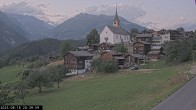 Archived image Webcam Ernen - Church 19:00