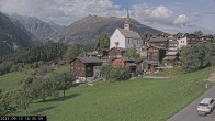 Archiv Foto Webcam Dorfansicht Ernen mit Kirche 15:00