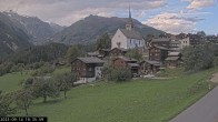 Archiv Foto Webcam Dorfansicht Ernen mit Kirche 17:00