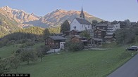 Archiv Foto Webcam Dorfansicht Ernen mit Kirche 08:00