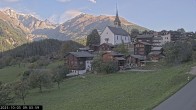 Archiv Foto Webcam Dorfansicht Ernen mit Kirche 08:00