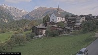 Archiv Foto Webcam Dorfansicht Ernen mit Kirche 09:00