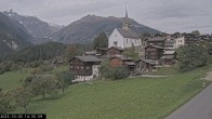 Archiv Foto Webcam Dorfansicht Ernen mit Kirche 13:00