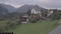 Archiv Foto Webcam Dorfansicht Ernen mit Kirche 17:00