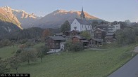 Archiv Foto Webcam Dorfansicht Ernen mit Kirche 07:00
