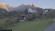 Archiv Foto Webcam Dorfansicht Ernen mit Kirche 07:00