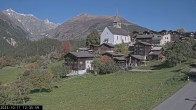 Archiv Foto Webcam Dorfansicht Ernen mit Kirche 11:00