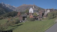 Archiv Foto Webcam Dorfansicht Ernen mit Kirche 15:00