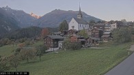Archiv Foto Webcam Dorfansicht Ernen mit Kirche 17:00