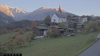 Archiv Foto Webcam Dorfansicht Ernen mit Kirche 07:00
