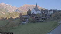 Archiv Foto Webcam Dorfansicht Ernen mit Kirche 09:00